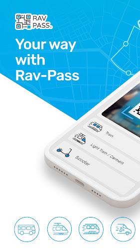 Rav-Pass by HopOn הופאון רב-פס Screenshot3