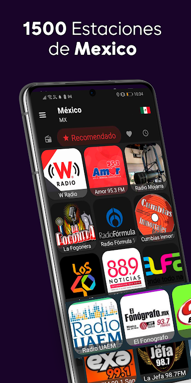 Radio Mexico: FM AM en Vivo Screenshot1
