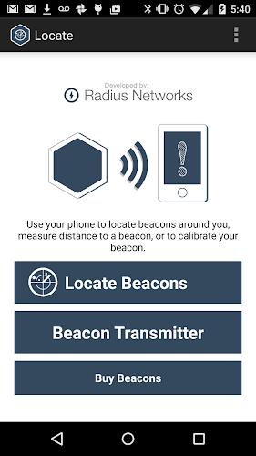 Locate Beacon Screenshot1