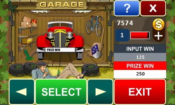 Garage slot machine Screenshot2