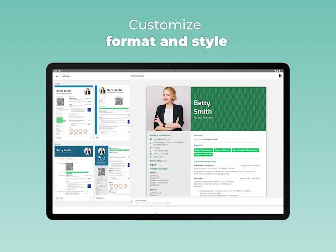 CV Maker · Intelligent Library Screenshot11