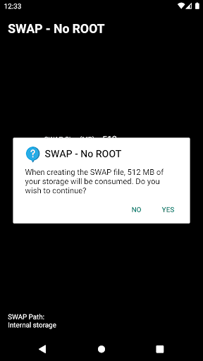 SWAP - No ROOT Screenshot2