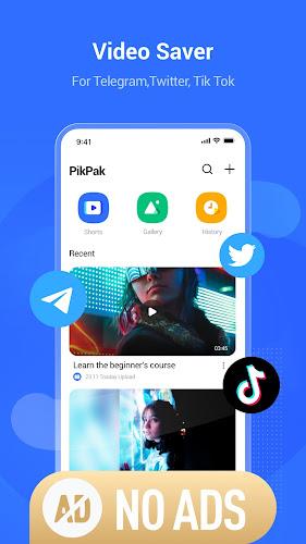 PikPak-Safe Cloud, Video Saver Screenshot1