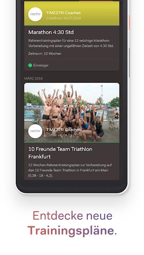 TIME2TRI Athlete - Your triath Screenshot7