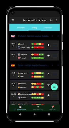 Accurate Soccer Predictions Screenshot8