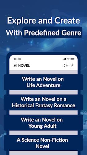 AI Novel Writer - Write Novels Screenshot3