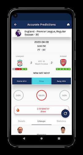Accurate Soccer Predictions Screenshot5