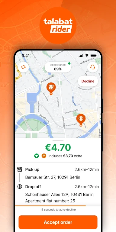 Talabat Rider Screenshot4