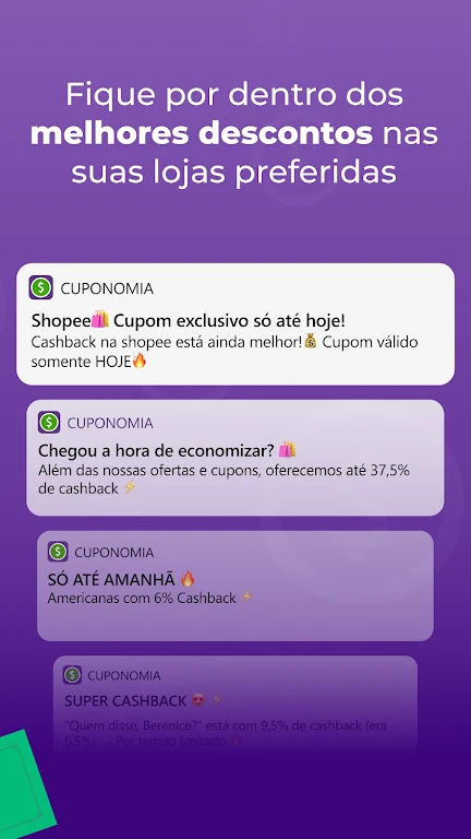 Cuponomia: Cupons e Cashback Screenshot6