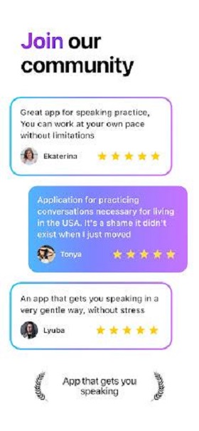 LOLA SPEAK: English Practice Screenshot1