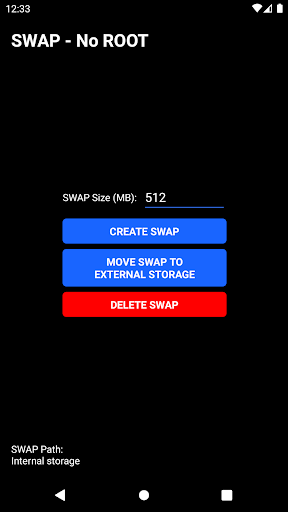 SWAP - No ROOT Screenshot1