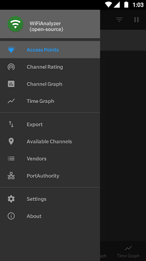 WiFi Analyzer (open-source) Screenshot1