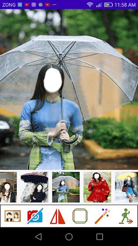 Umbrella Girls Photo Frames Screenshot3