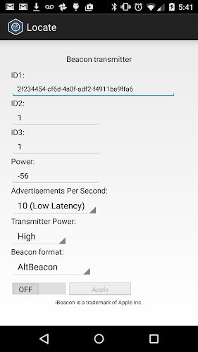 Locate Beacon Screenshot2