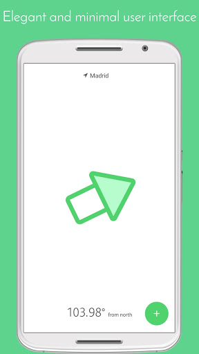 Qibla Compass: A Minimal Qibla Screenshot1