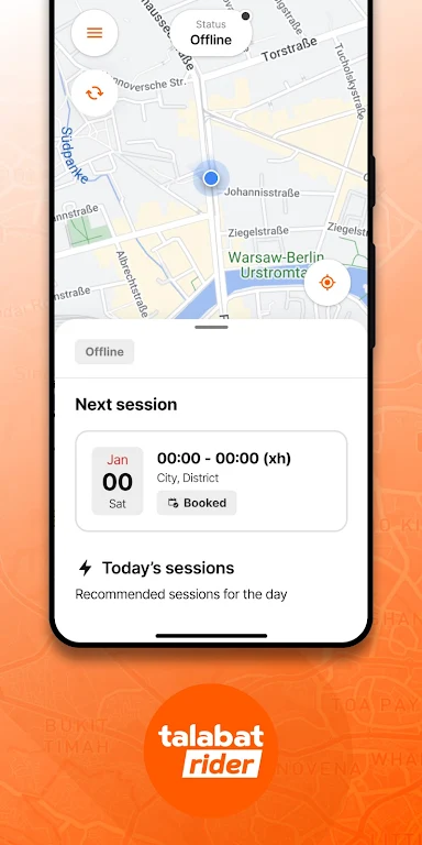Talabat Rider Screenshot2