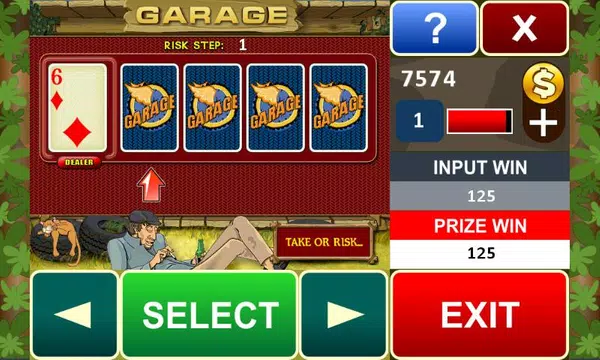 Garage slot machine Screenshot3