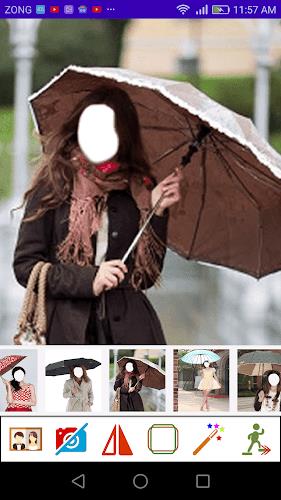 Umbrella Girls Photo Frames Screenshot9