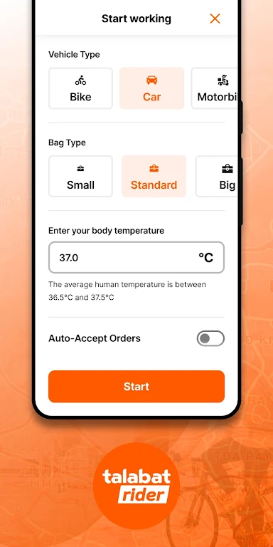 Talabat Rider Screenshot3
