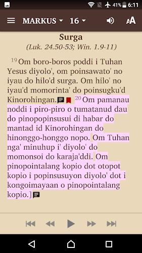 Dusun TDR Bible Screenshot3