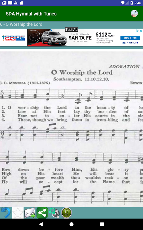 SDA Hymnal with Tunes Screenshot6