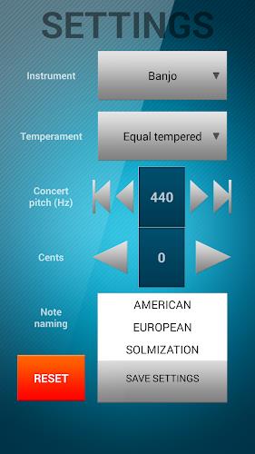 Perfect Guitar Tuner Screenshot17