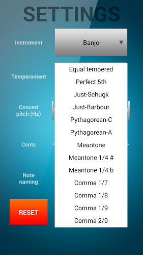 Perfect Guitar Tuner Screenshot4