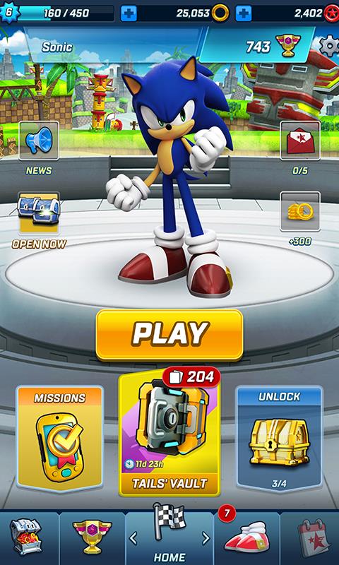 Sonic Forces - trò chơi đua xe Screenshot5