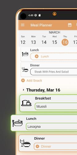 Meal Planner-Plan Weekly Meals Screenshot1