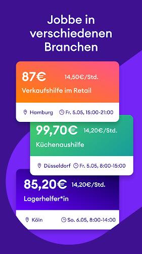 Zenjob - Flexible Nebenjobs Screenshot3