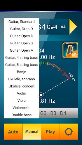 Perfect Guitar Tuner Screenshot3