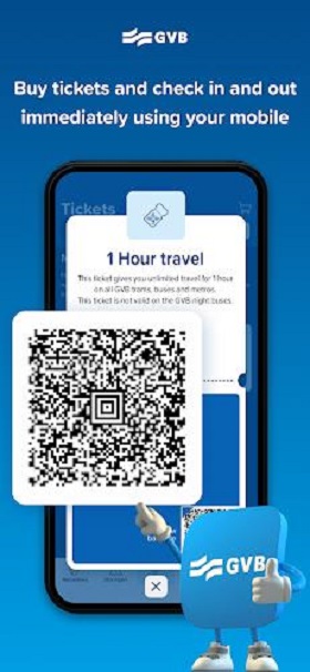 GVB travel app Screenshot1