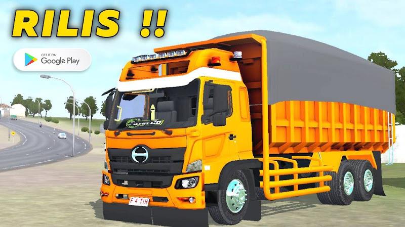 Mod Bussid Dump Truck Hino Screenshot2