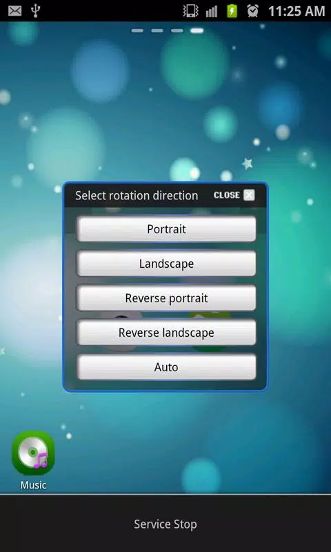 Screen Rotation Control Screenshot1