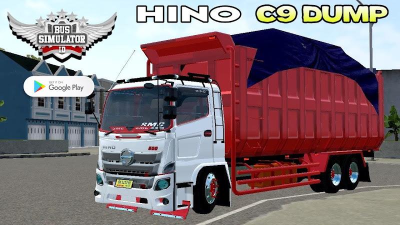 Mod Bussid Dump Truck Hino Screenshot4