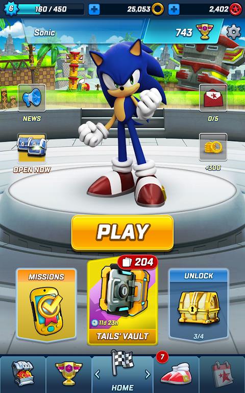Sonic Forces - trò chơi đua xe Screenshot7