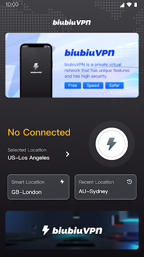 VPN - biubiuVPN Fast & Secure Screenshot2
