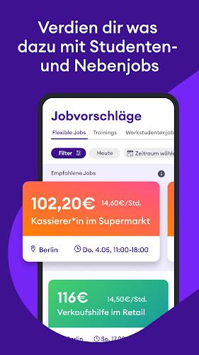 Zenjob - Flexible Nebenjobs Screenshot1