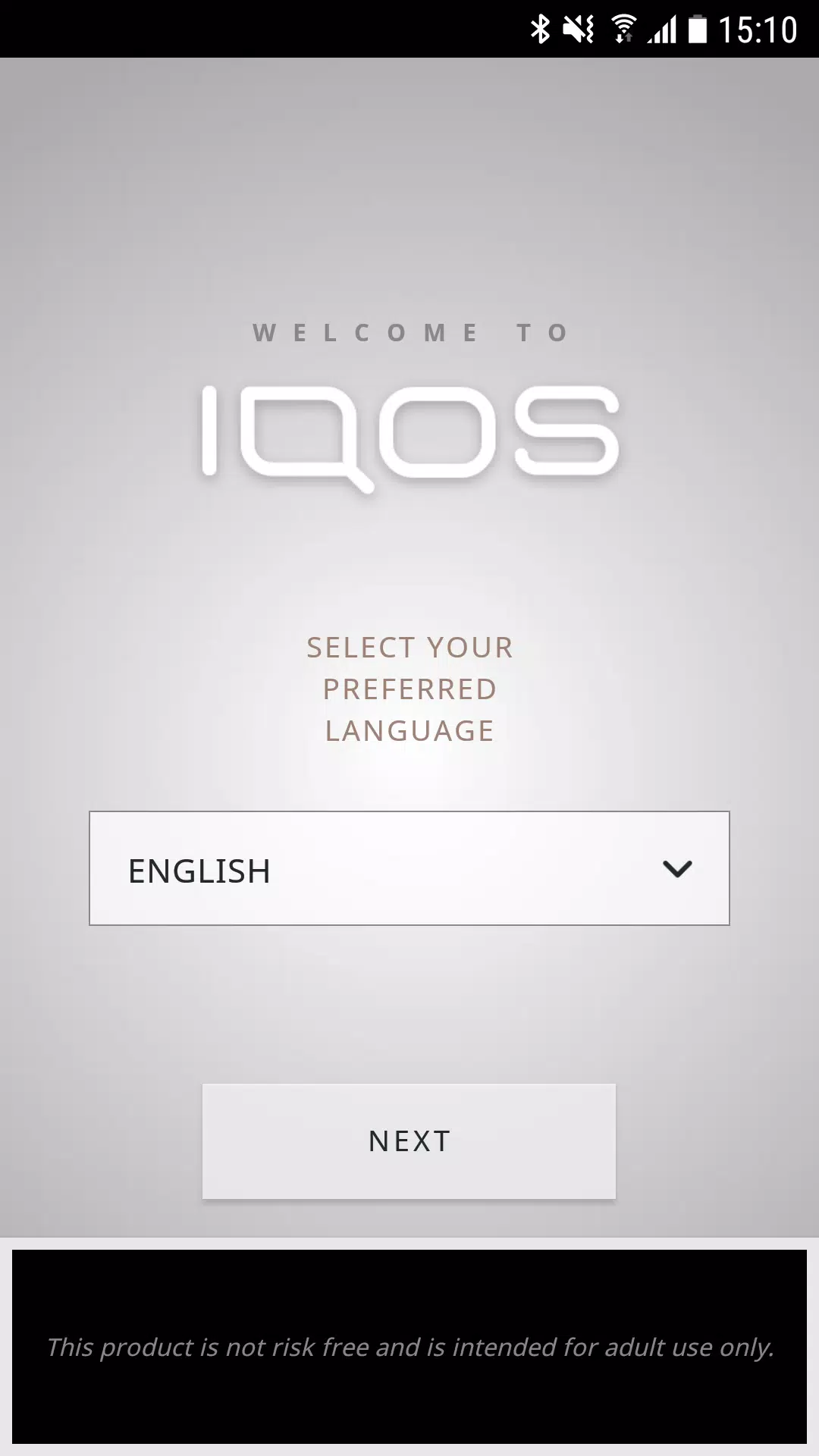 IQOS Connect Screenshot1