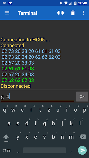 Serial Bluetooth Terminal Screenshot3