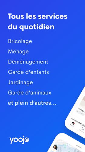 Yoojo - Service à domicile Screenshot1