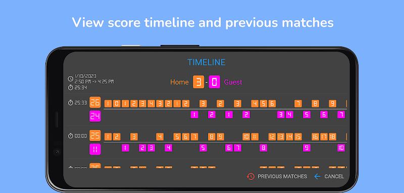 Volleyball scoreboard Screenshot2