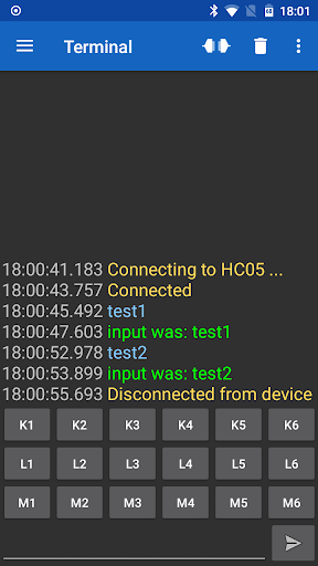 Serial Bluetooth Terminal Screenshot2