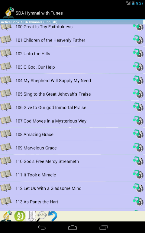 SDA Hymnal with Tunes Screenshot3