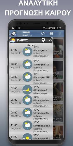 Ειδήσεις Εφημερίδες Νέα Καιρός Screenshot4