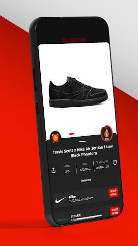 SNKRADDICTED – Sneaker App Screenshot1