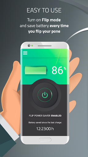 Battery Saver - Flip & Save Screenshot1