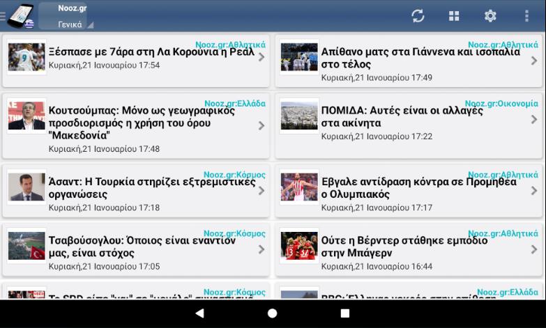 Ειδήσεις Εφημερίδες Νέα Καιρός Screenshot9