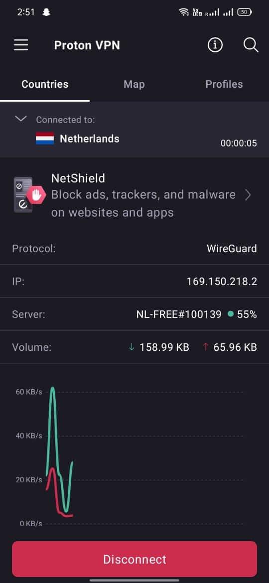 ProtonVPN Screenshot2