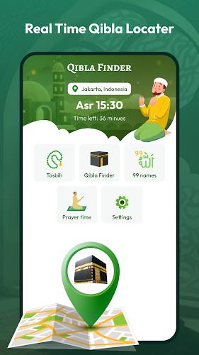 Qibla Direction - Qibla Finder Screenshot1